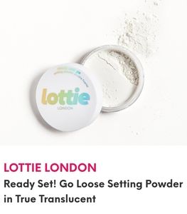 LOTTIE LONDON

Ready Set! Go Loose Setting Powder